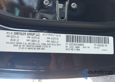 2014 Chrysler 300 300S from USA, damaged, VIN 2C3CCABG7EH206976